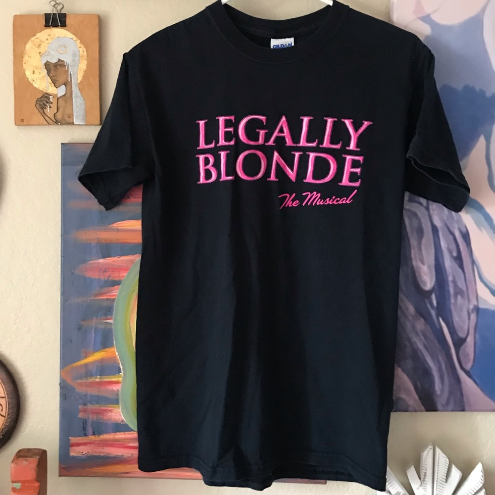 LEGALLY BLONDE THE MUSICAL VINTAGE Y2K TSHIRT S